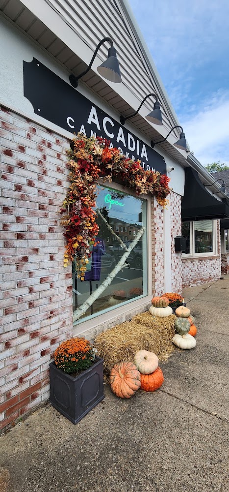 Acadia Botanicals storefront on Five Mile Line Road in Penfield, New York